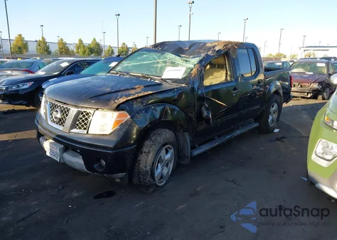 2006 Nissan Frontier Le из США, поврежденный, VIN 1N6AD07U46C421564